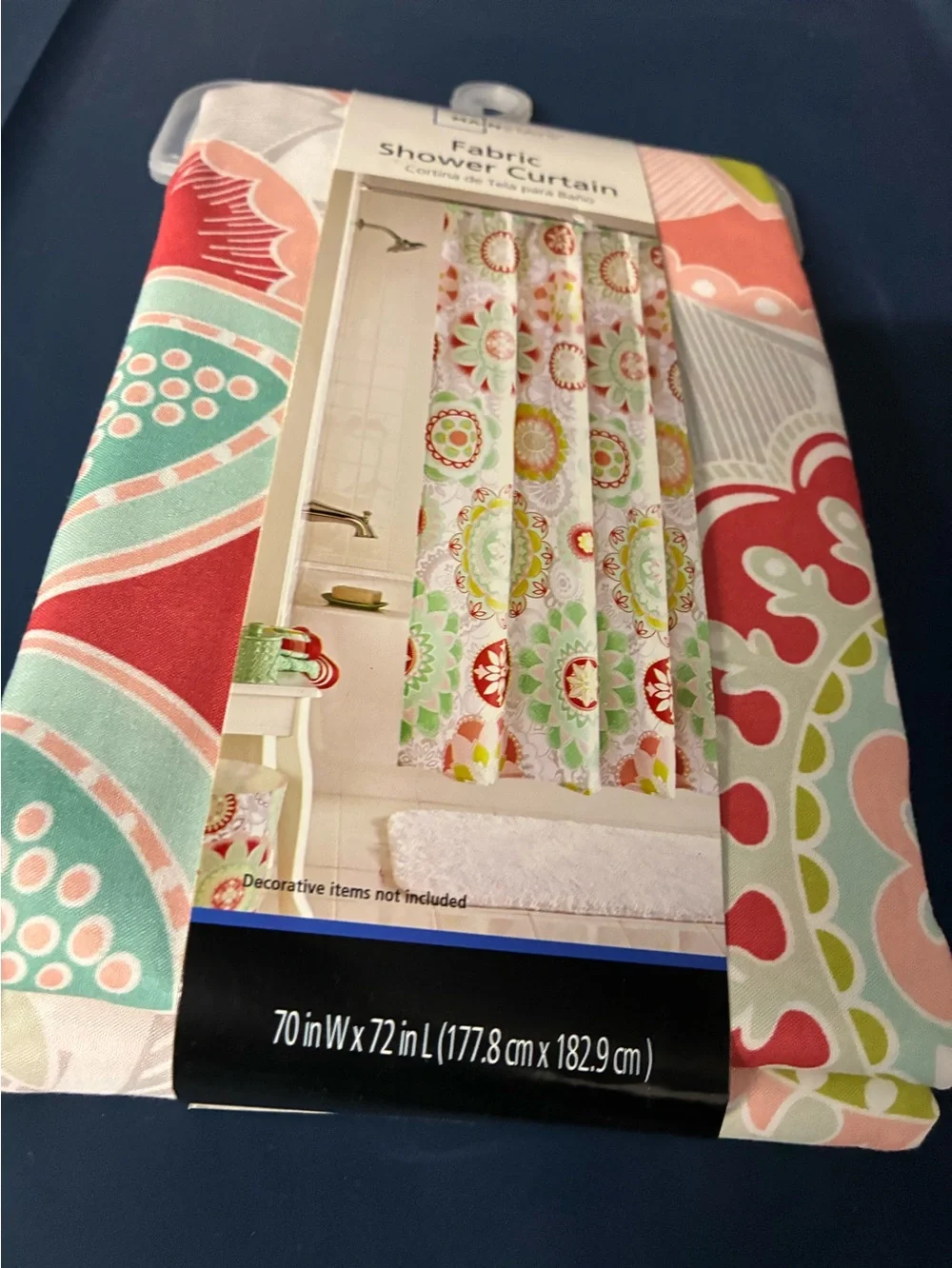 Groovy Medallion Shower curtain